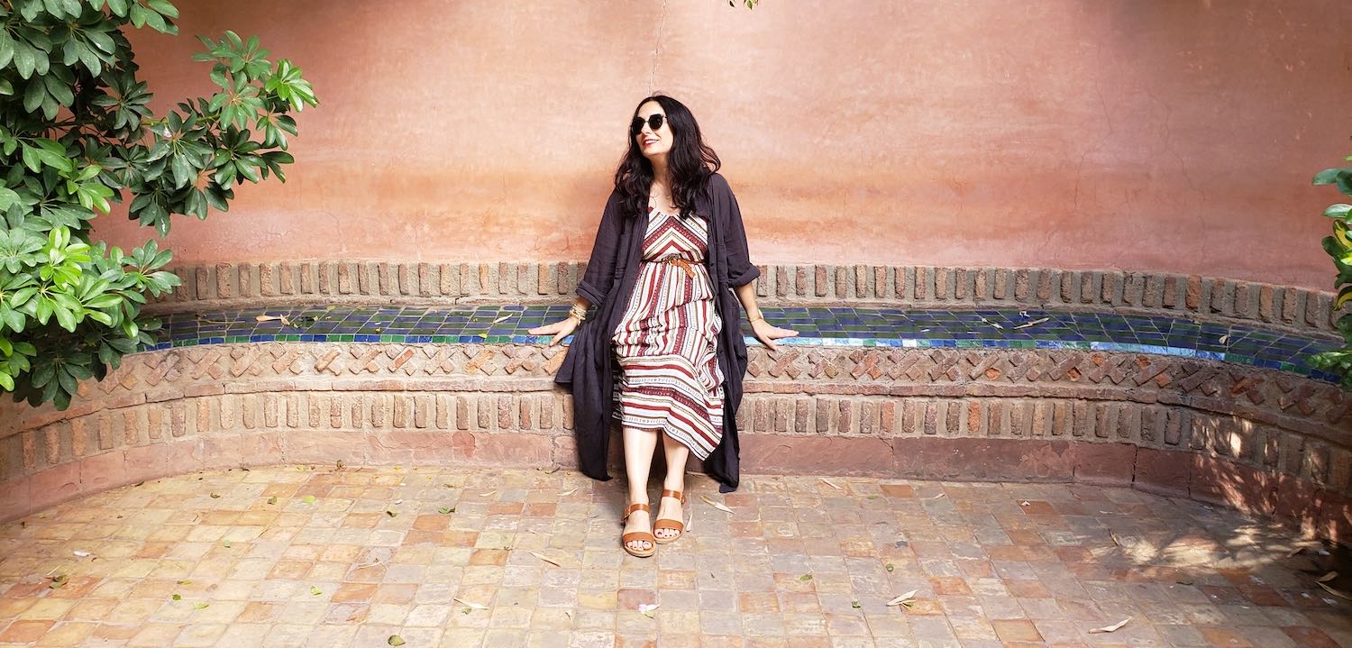 Claire Sibonney in Marrakech